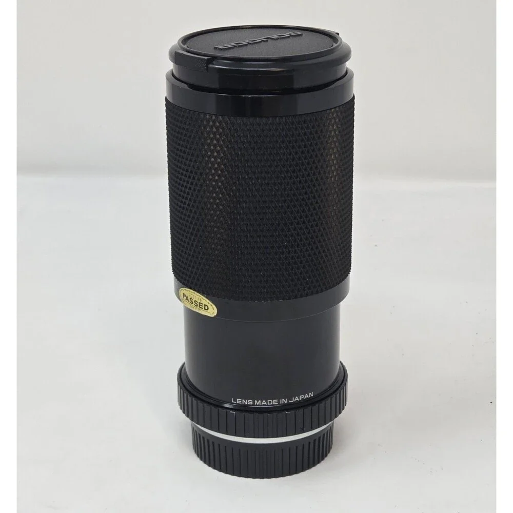 Soligor 80-200mm f/4.5 MC Zoom Macro Lens Minolta MD Mount Manual Focus Japan